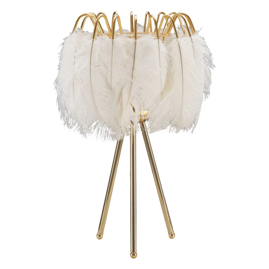 LAMPA STOŁOWA FEATHER STAND 40X60 cm